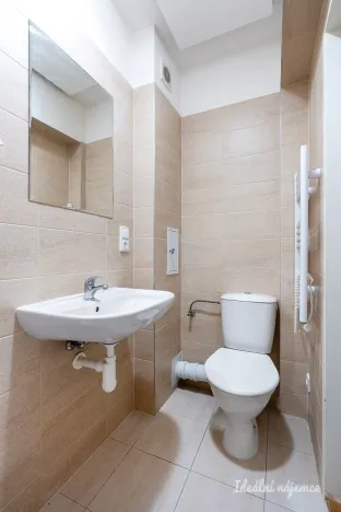 Pronájem bytu 1+kk, Škvorec - Třebohostice, 23 m2