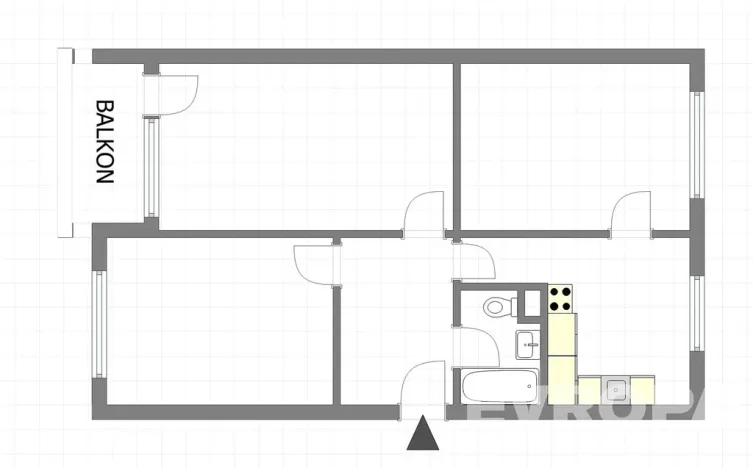 Prodej bytu 3+1, Lnáře, 82 m2