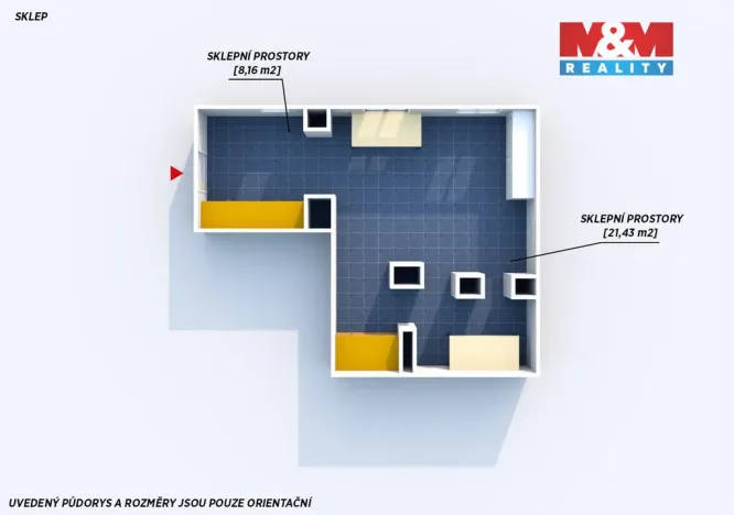 Prodej chaty, Bystřice - Ouběnice, 41 m2
