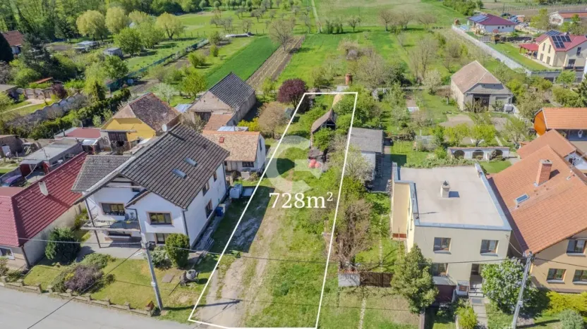 Prodej pozemku pro bydlení, Vrbovec, 728 m2