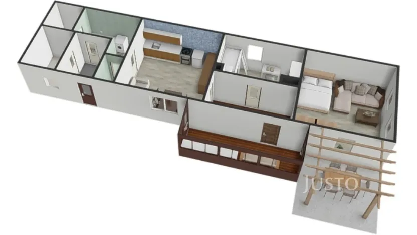 Prodej rodinného domu, Albrechtice nad Vltavou - Jehnědno, 141 m2