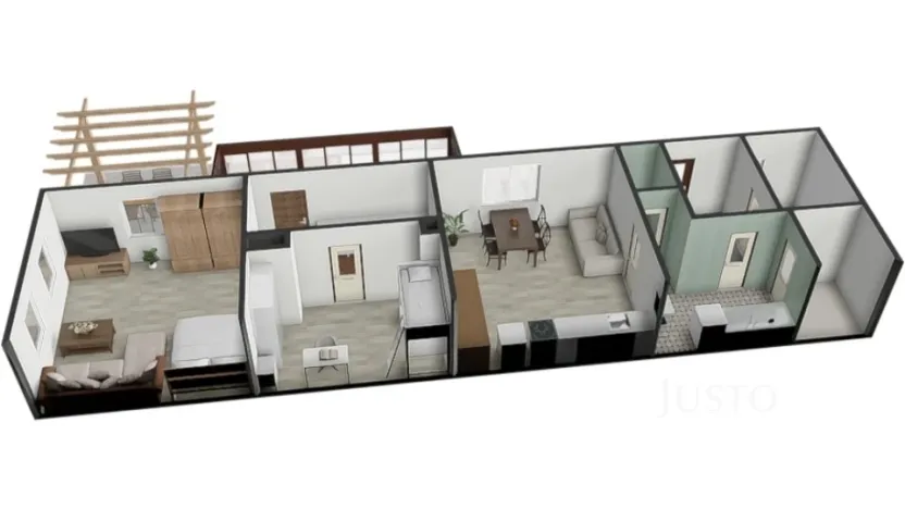 Prodej rodinného domu, Albrechtice nad Vltavou - Jehnědno, 141 m2
