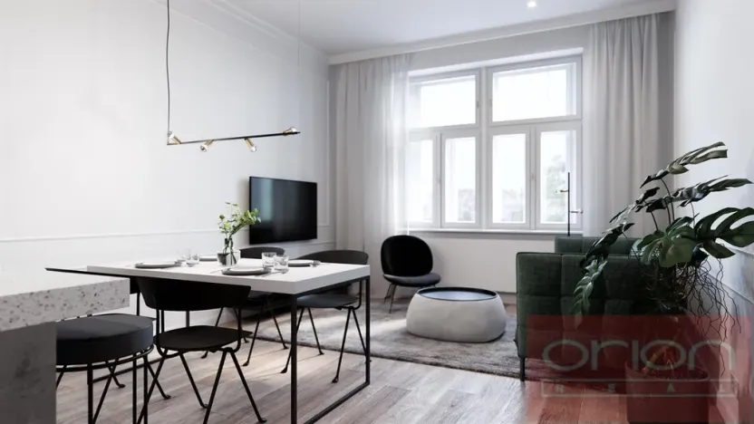 Pronájem bytu 3+kk, Praha - Vinohrady, náměstí Jiřího z Poděbrad, 92 m2