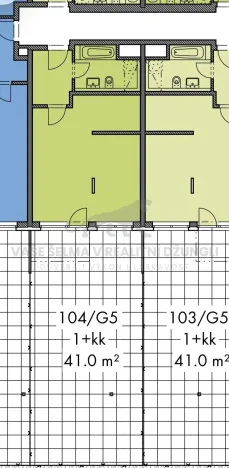 Prodej bytu 1+kk, Praha - Dolní Měcholupy, Honzíkova, 41 m2