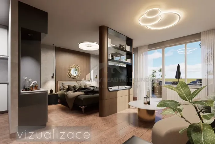 Prodej bytu 1+kk, Praha - Dolní Měcholupy, Honzíkova, 41 m2