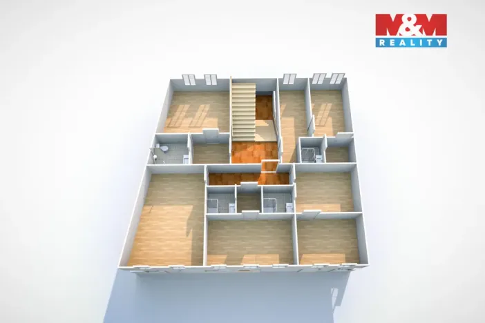 Prodej rodinného domu, Teplice - Trnovany, Emilie Dvořákové, 360 m2