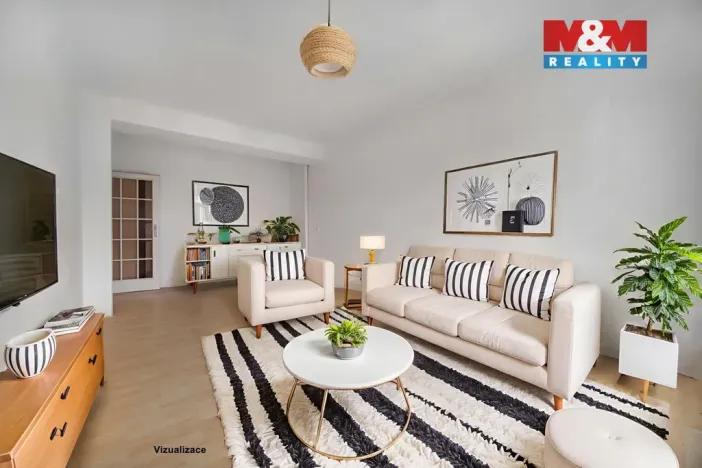 Prodej bytu 2+1, Česká Třebová, Nové náměstí, 51 m2