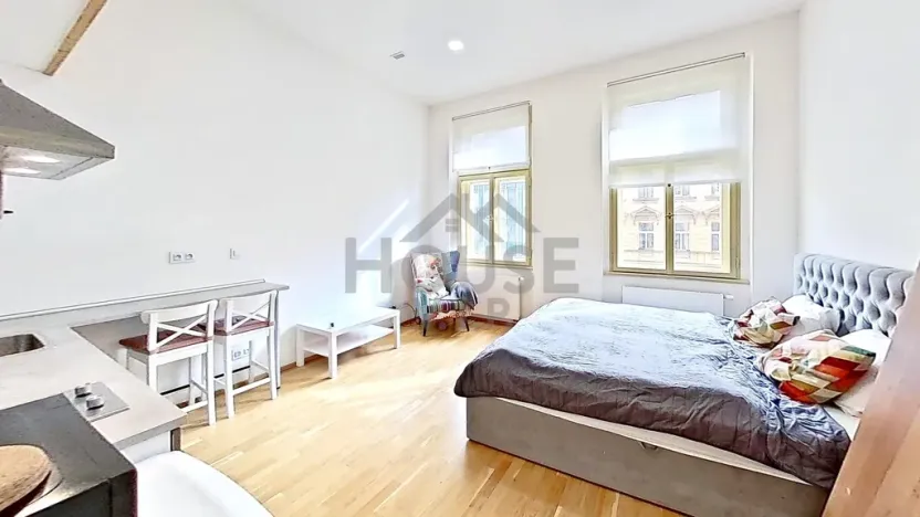 Prodej bytu 1+kk, Praha - Nové Město, Legerova, 28 m2