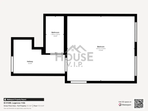 Prodej bytu 1+kk, Praha - Nové Město, Legerova, 28 m2