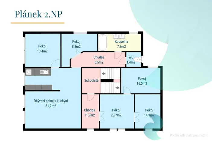 Prodej činžovního domu, Kaplice - Rozpoutí, 330 m2