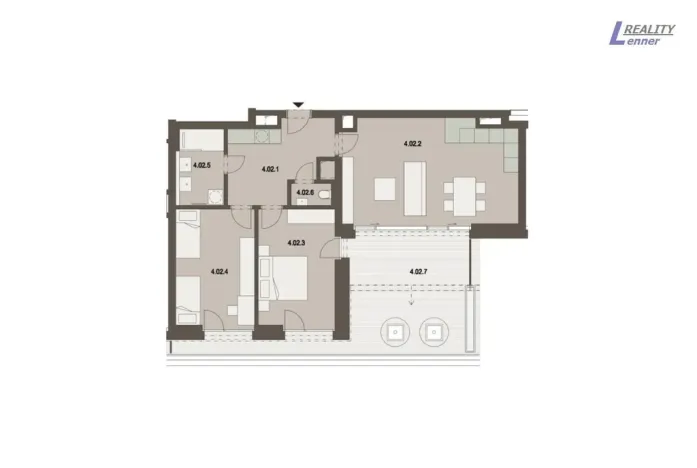 Pronájem bytu 3+kk, Praha - Třebonice, Do zahrádek II, 112 m2
