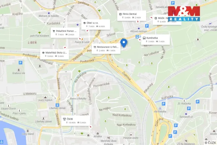 Prodej obchodního prostoru, Praha - Libeň, Pod Labuťkou, 83 m2