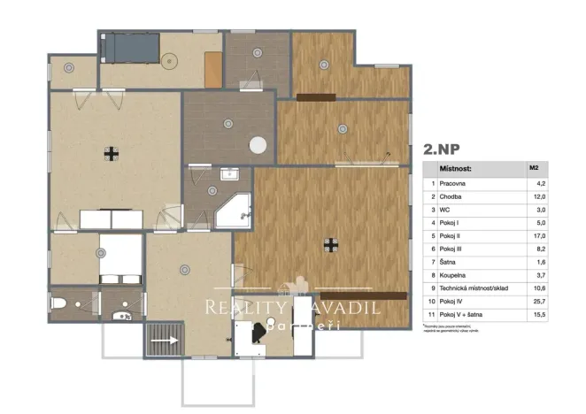 Prodej rodinného domu, Chlumec nad Cidlinou, Máchova, 216 m2