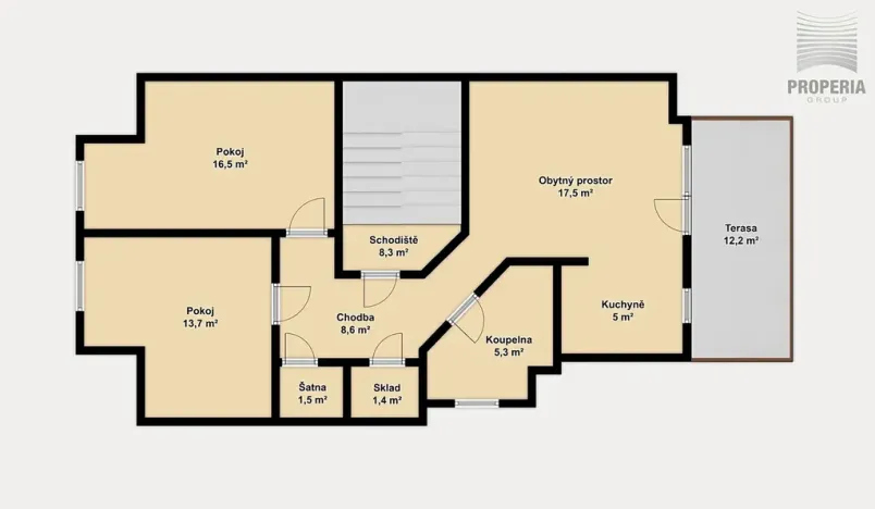 Pronájem bytu 3+kk, Brno, Sibiřská, 69 m2
