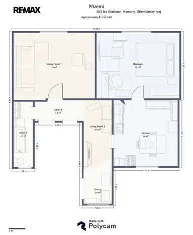 Prodej vícegeneračního domu, Klecany, Na skalkách, 158 m2
