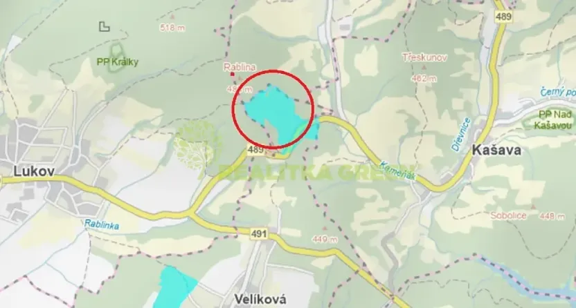 Prodej lesa, Zlín, Modřínová, 152613 m2