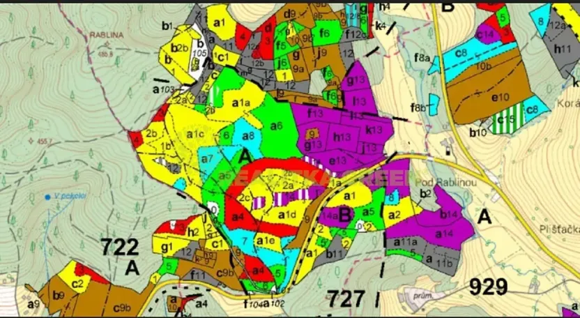 Prodej lesa, Zlín, Modřínová, 152613 m2