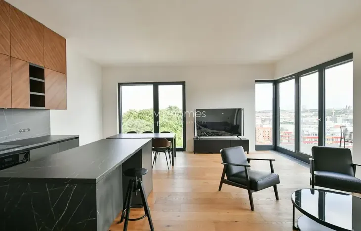 Pronájem bytu 3+kk, Praha - Smíchov, Grafická, 100 m2
