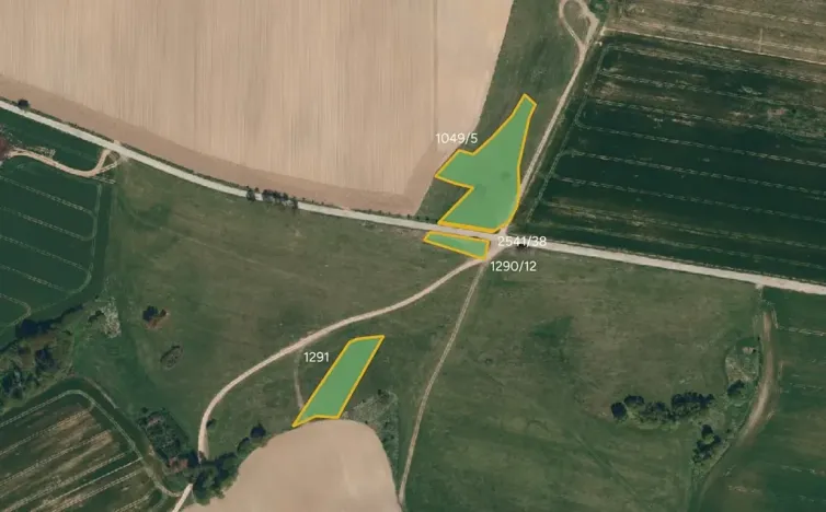 Prodej louky, Křešín, 3606 m2