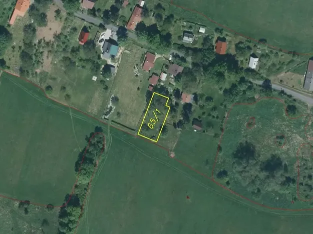 Dražba zahrady, Město Albrechtice, 694 m2