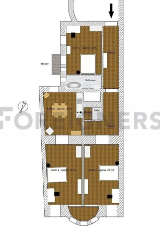 Pronájem bytu 3+1, Brno, Starobrněnská, 120 m2