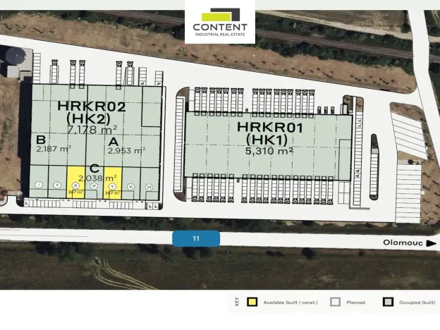 Pronájem skladu, Hradec Králové - Slezské Předměstí, Bratří Štefanů, 367 m2
