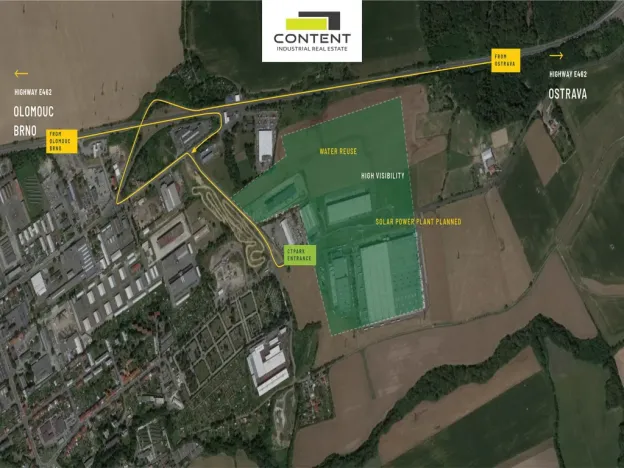 Pronájem skladu, Nový Jičín, Hřbitovní, 3000 m2