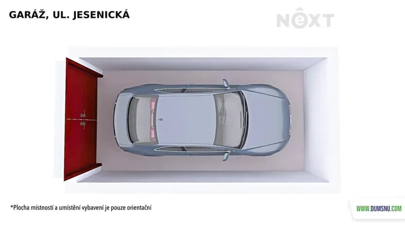 Pronájem garáže, Šumperk, 20 m2