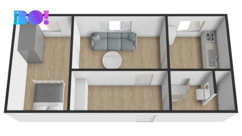 Prodej bytu 2+1, Český Těšín, Polní, 44 m2