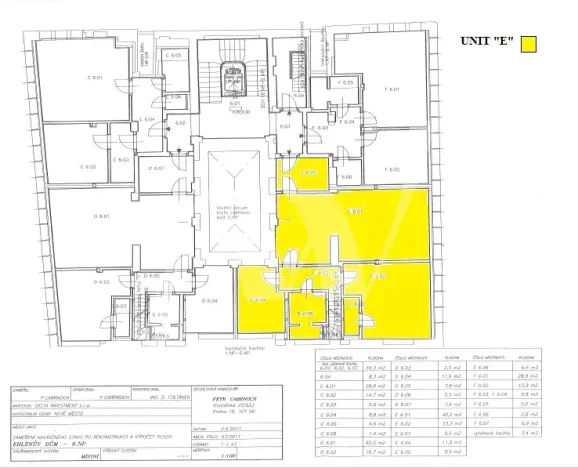 Pronájem bytu 3+kk, Praha - Nové Město, 28. října, 102 m2