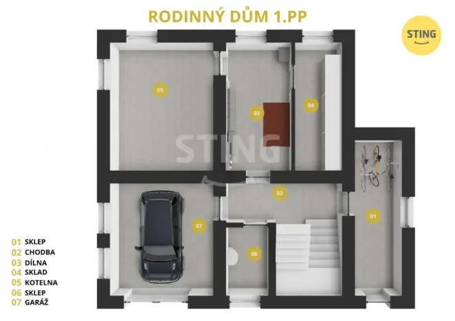 Prodej rodinného domu, Jihlava, Osvobození, 219 m2
