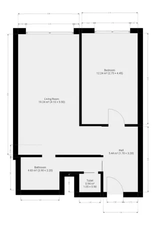 Pronájem bytu 2+kk, Praha - Stodůlky, Přecechtělova, 44 m2