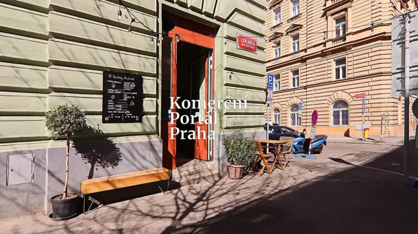 Pronájem restaurace, Praha - Nové Město, Lublaňská, 92 m2