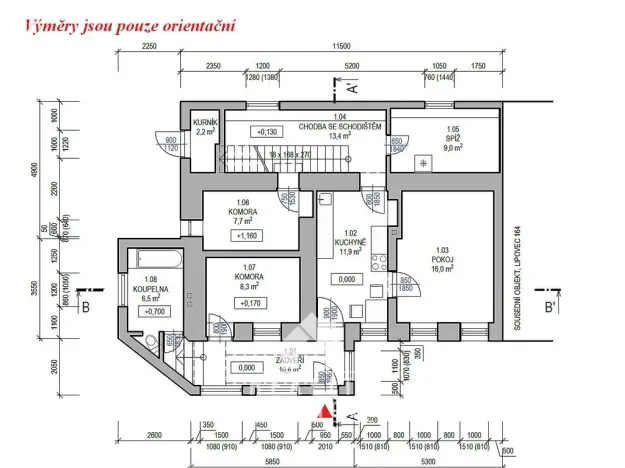 Prodej rodinného domu, Lipovec, 110 m2
