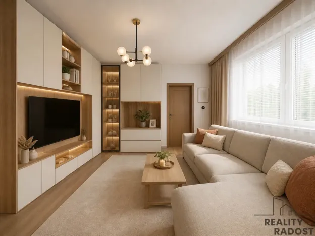 Prodej bytu 2+1, Vyškov, Tyršova, 43 m2