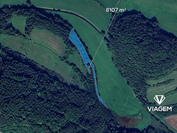 Prodej podílu lesa, Vranová Lhota, 4729 m2