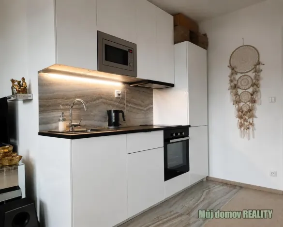 Pronájem bytu 1+kk, Praha - Hloubětín, Poděbradská, 46 m2