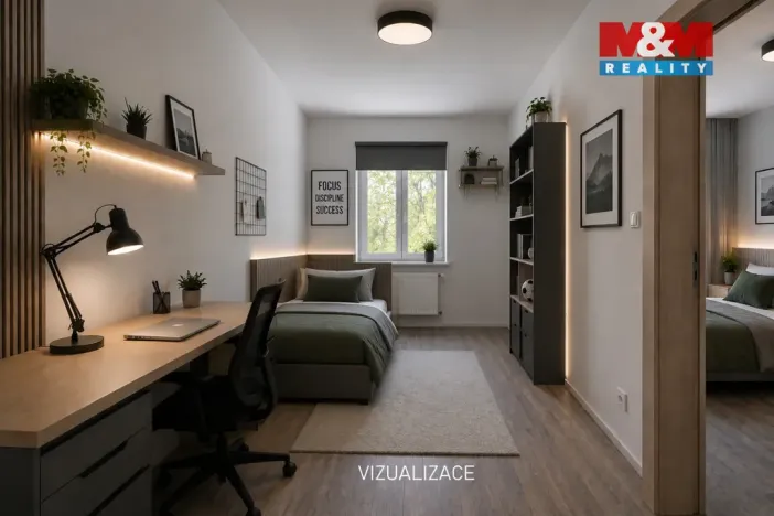 Prodej bytu 2+kk, Žďár nad Sázavou - Žďár nad Sázavou 4, Wolkerova, 70 m2