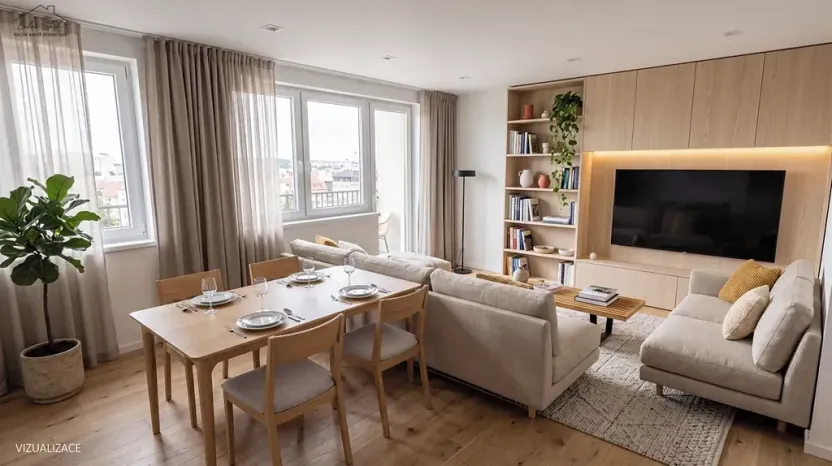 Prodej bytu 4+kk, Praha - Troja, Lublinská, 80 m2