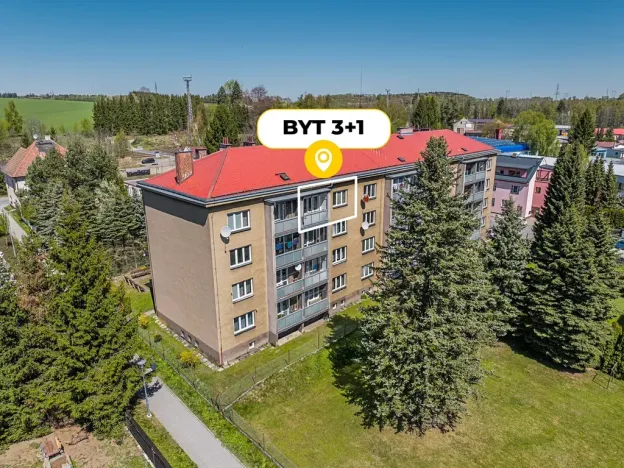 Prodej bytu 3+1, Hlinsko, Fűgnerova, 65 m2