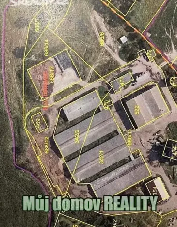 Pronájem zemědělského objektu, Tehovec, Tehovecká, 1700 m2