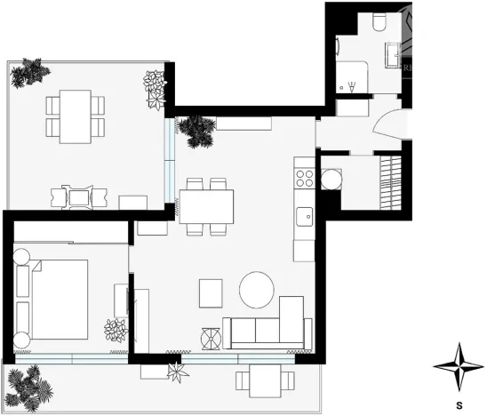 Prodej bytu 2+kk, Praha - Vysočany, Kolmá, 80 m2
