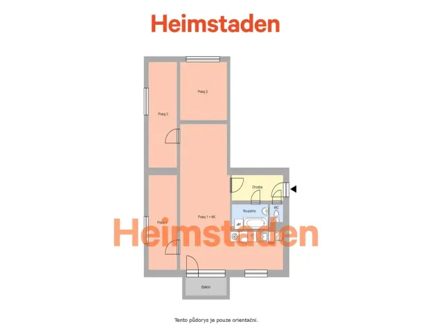 Pronájem bytu 4+kk, Havířov - Město, Lípová, 72 m2