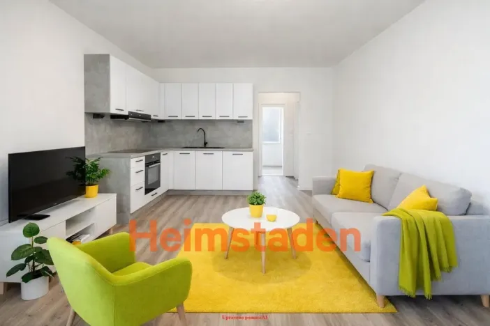 Pronájem bytu 2+kk, Ostrava - Moravská Ostrava, Sokolská třída, 42 m2