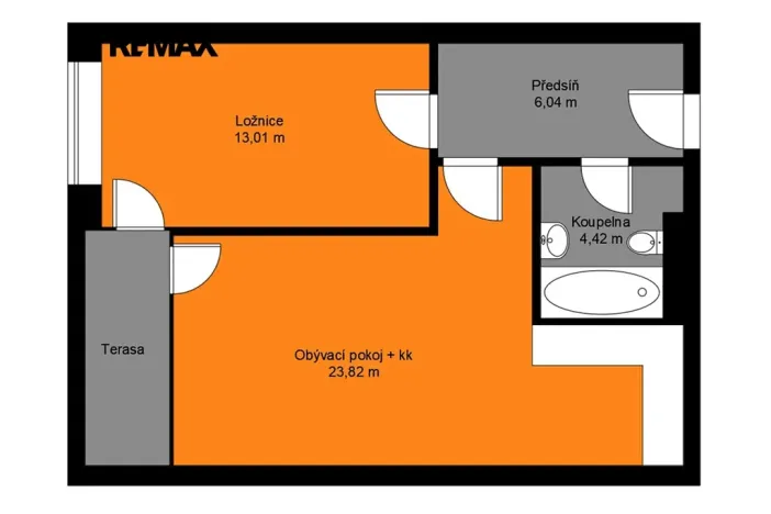 Pronájem bytu 2+kk, Kolín, 5. května, 54 m2