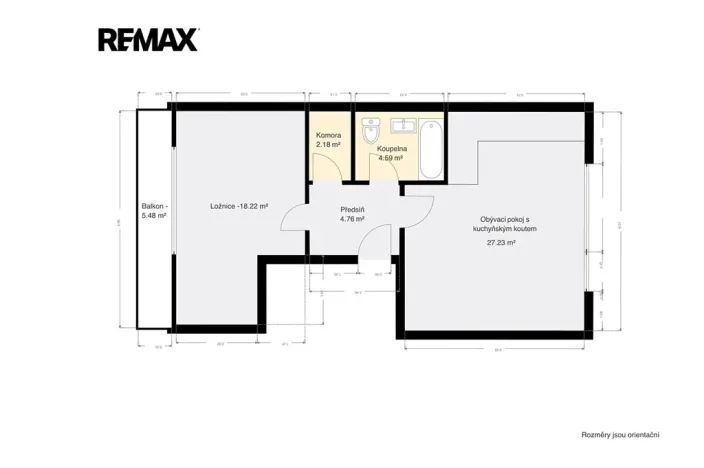 Prodej bytu 2+kk, Plzeň, Chvojová, 57 m2