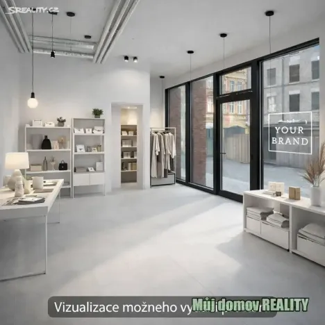 Pronájem obchodního prostoru, Praha - Žižkov, Hartigova, 53 m2