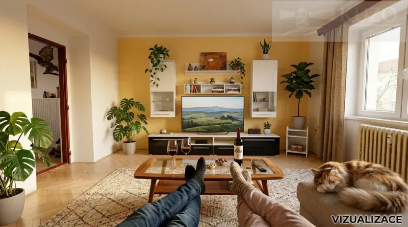 Pronájem bytu 2+1, Příbram, 28. října, 58 m2