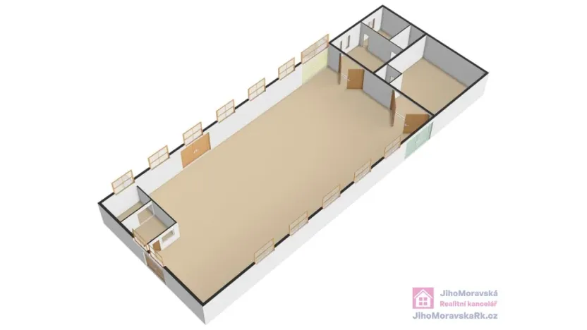Prodej skladu, Valtice, Mikulovská, 600 m2