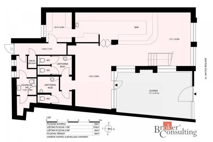 Prodej restaurace, České Budějovice - České Budějovice 7, Lidická tř., 200 m2